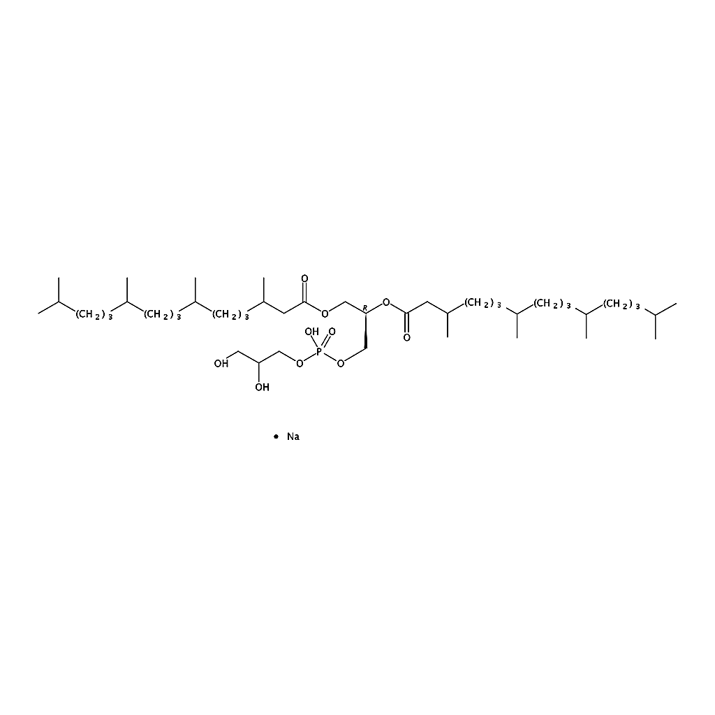 RHAWN 1,2-diphytanoyl-sn-glycero-3-phospho-(1'-rac-glycerol) (sodium salt)
