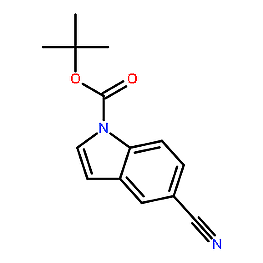 RHAWN tert-Butyl 5-cyano-1H-indole-1-carboxylate