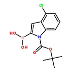 RHAWN 1-Boc-4-chloroindole-2-boronic acid