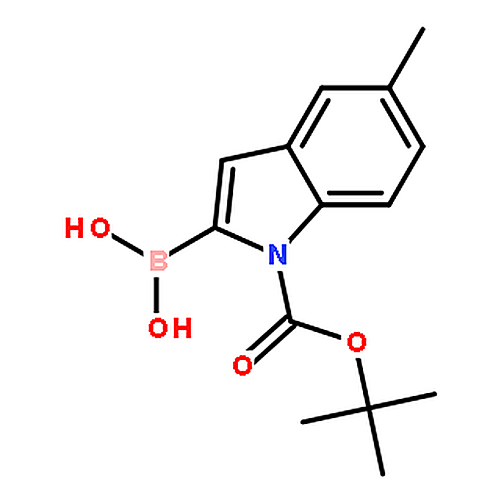 RHAWN 1-BOC-5-METHYL-1H-INDOLE-2-BORONIC ACID