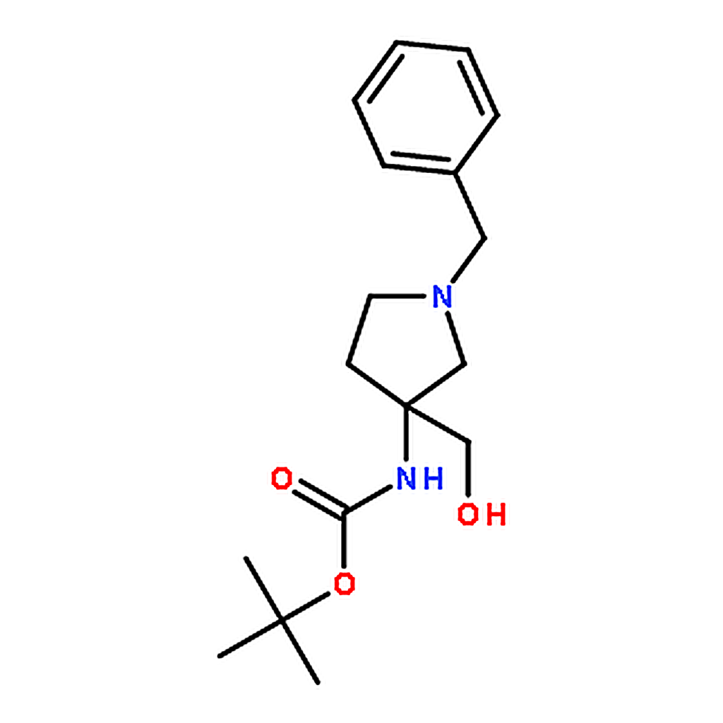 RHAWN tert-butyl 1-benzyl-3-(hydroxymethyl)pyrrolidin-3-ylcarbamate