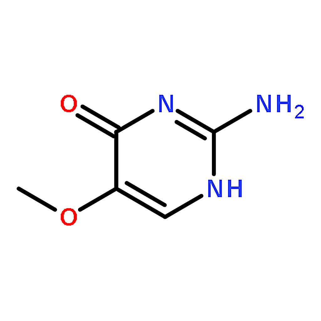 RHAWN 2-Amino-5-methoxypyrimidin-4(1H)-one