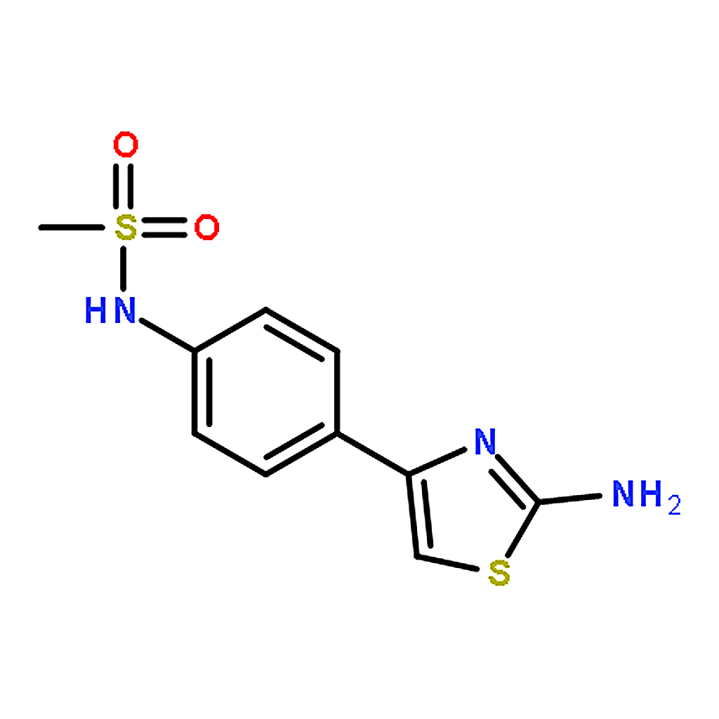 RHAWN N-[4-(2-Amino-4-thiazolyl)phenyl]methanesulfonamide