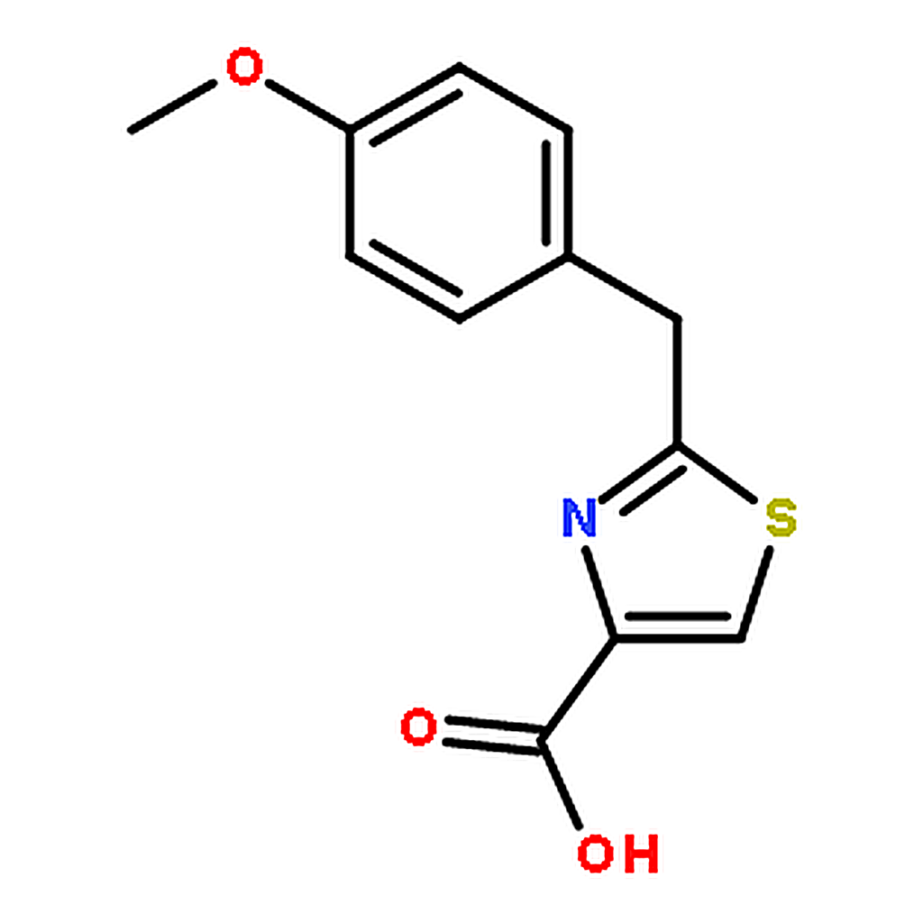 RHAWN 2-(4-Methoxybenzyl)thiazole-4-carboxylic acid