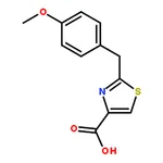 RHAWN 2-(4-Methoxybenzyl)thiazole-4-carboxylic acid