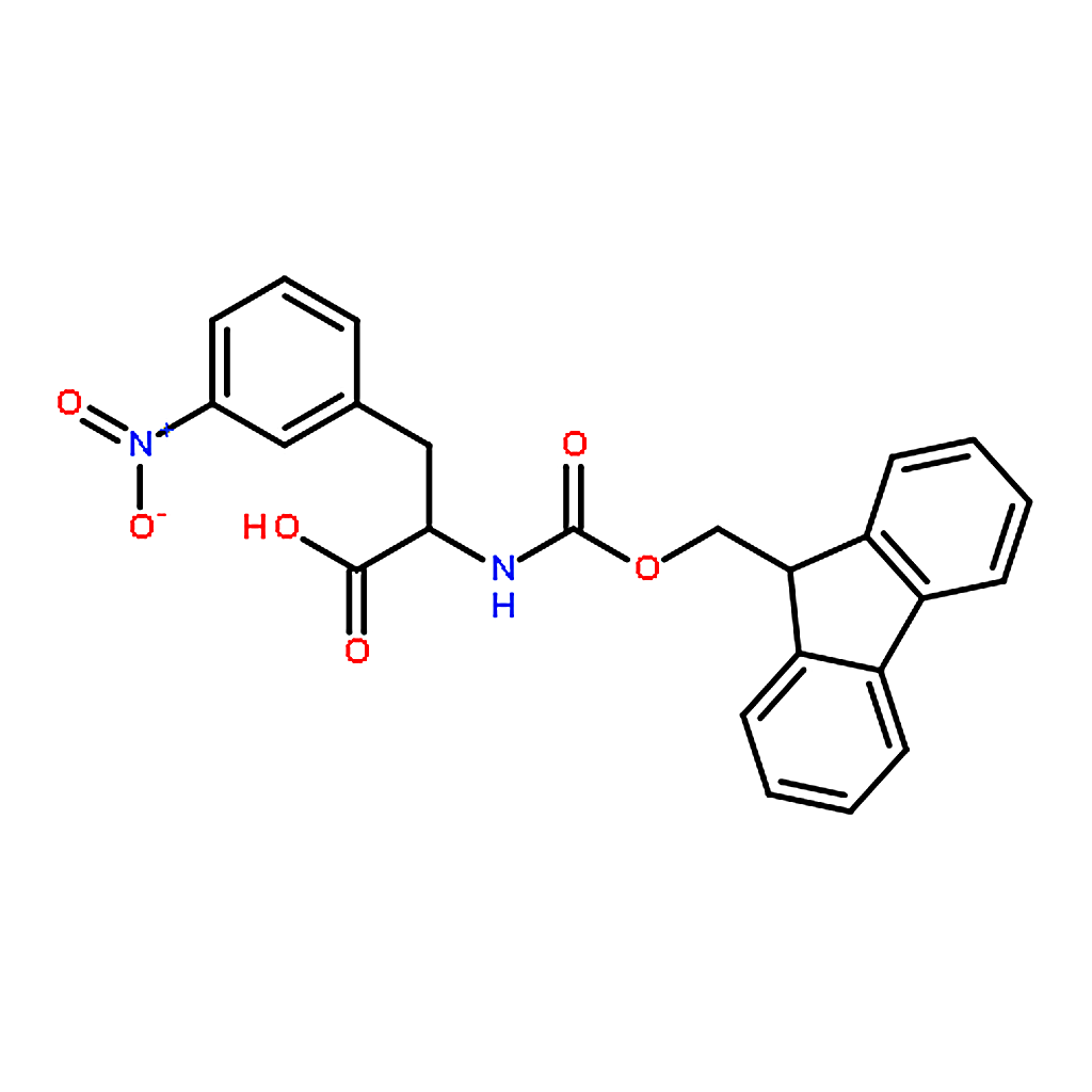 RHAWN (R)-2-((((9H-Fluoren-9-yl)methoxy)carbonyl)amino)-3-(3-nitrophenyl)propanoic acid