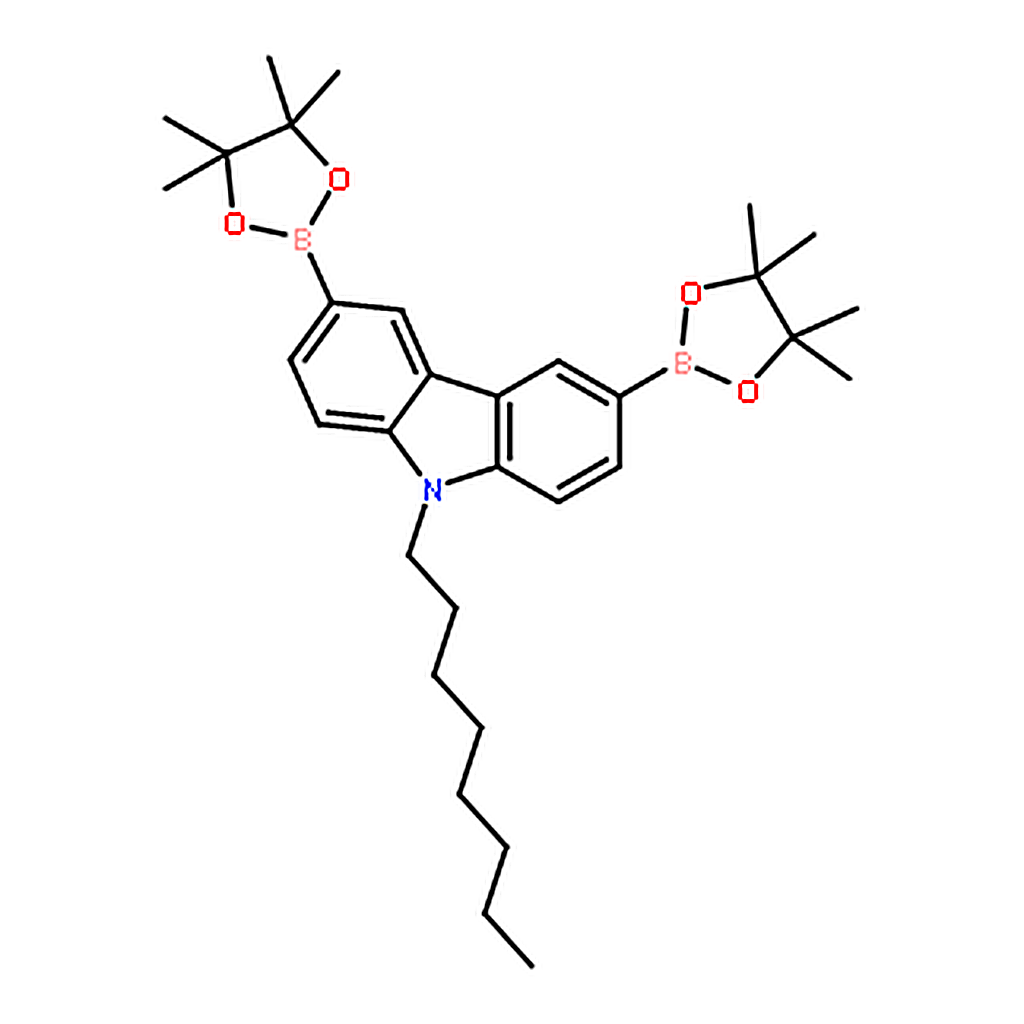 RHAWN 9-Octyl-3,6-bis(4,4,5,5-tetramethyl-1,3,2-dioxaborolan-2-yl)-9H-carbazole