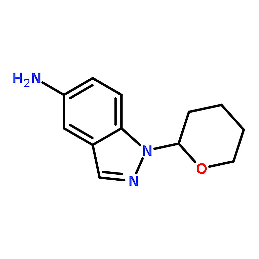 RHAWN 1-(Tetrahydro-2H-pyran-2-yl)-1H-indazol-5-amine