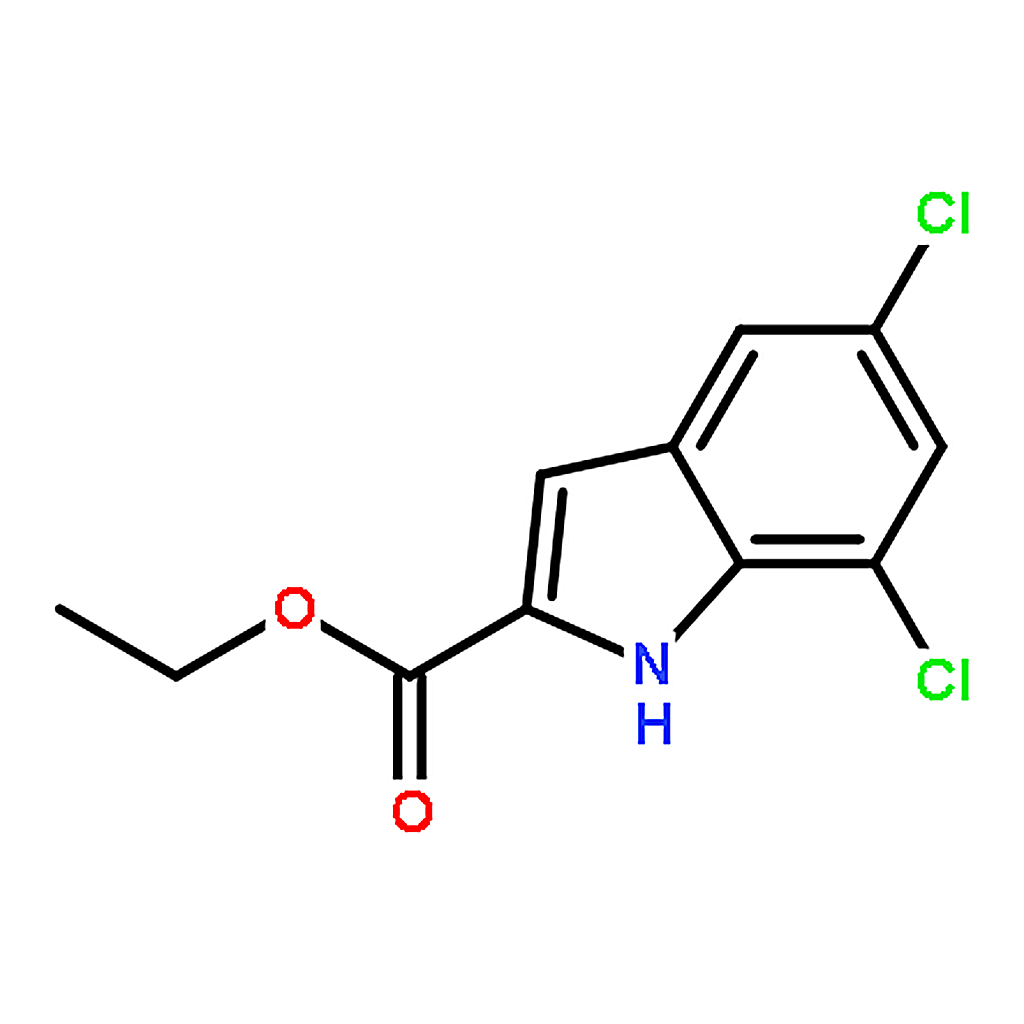 RHAWN Ethyl 5,7-dichloro-1H-indole-2-carboxylate
