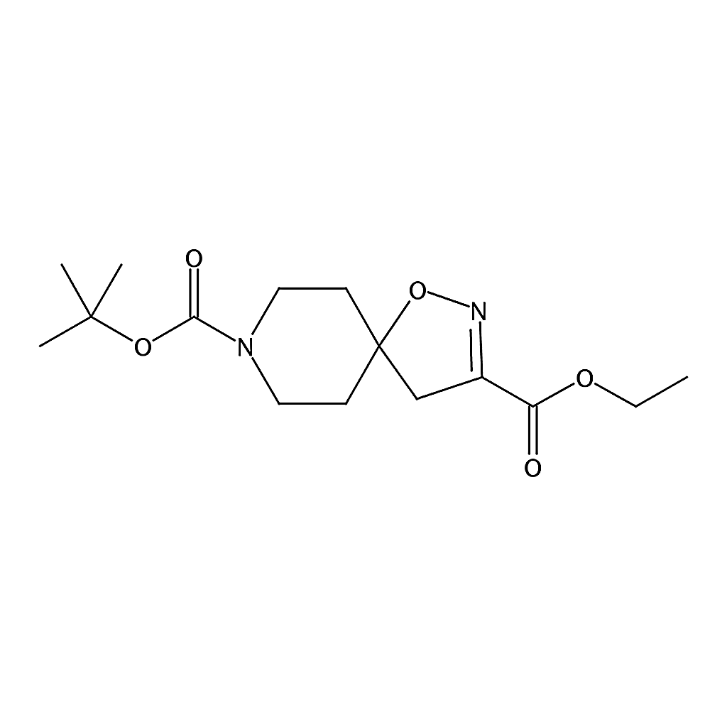 RHAWN 8-tert-Butyl 3-ethyl 1-oxa-2,8-diazaspiro[4.5]dec-2-ene-3,8-dicarboxylate