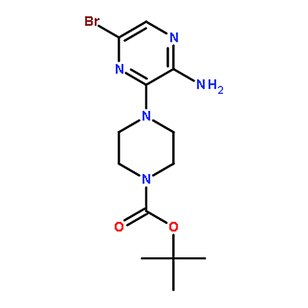 RHAWN 1-Boc-4-(3-Amino-6-bromopyrazin-2-yl)piperazine