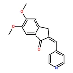 RHAWN 5,6-Dimethoxy-2-(pyridin-4-ylmethylene)-2,3-dihydro-1H-inden-1-one