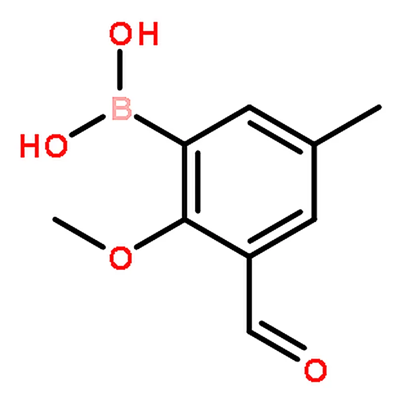 RHAWN (3-Formyl-2-methoxy-5-methylphenyl)boronic acid