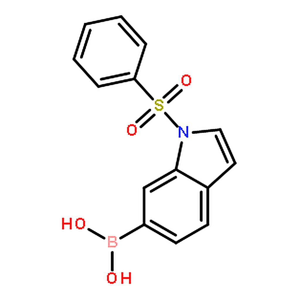 RHAWN (1-(Phenylsulfonyl)-1H-indol-6-yl)boronic acid