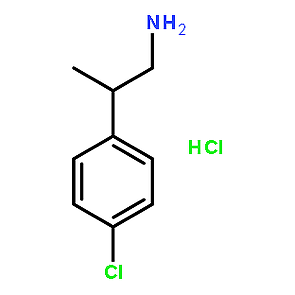 RHAWN P-CHLORO-BETA-METHYL-PHENETHYLAMINE HYDROCHLORIDE
