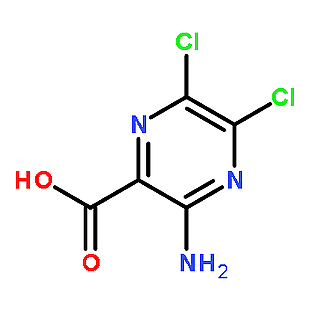 RHAWN 3-Amino-5,6-dichloropyrazine-2-carboxylic acid