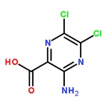 RHAWN 3-Amino-5,6-dichloropyrazine-2-carboxylic acid