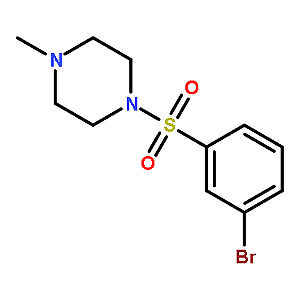 RHAWN 1-((3-bromophenyl)sulfonyl)-4-methylpiperazine