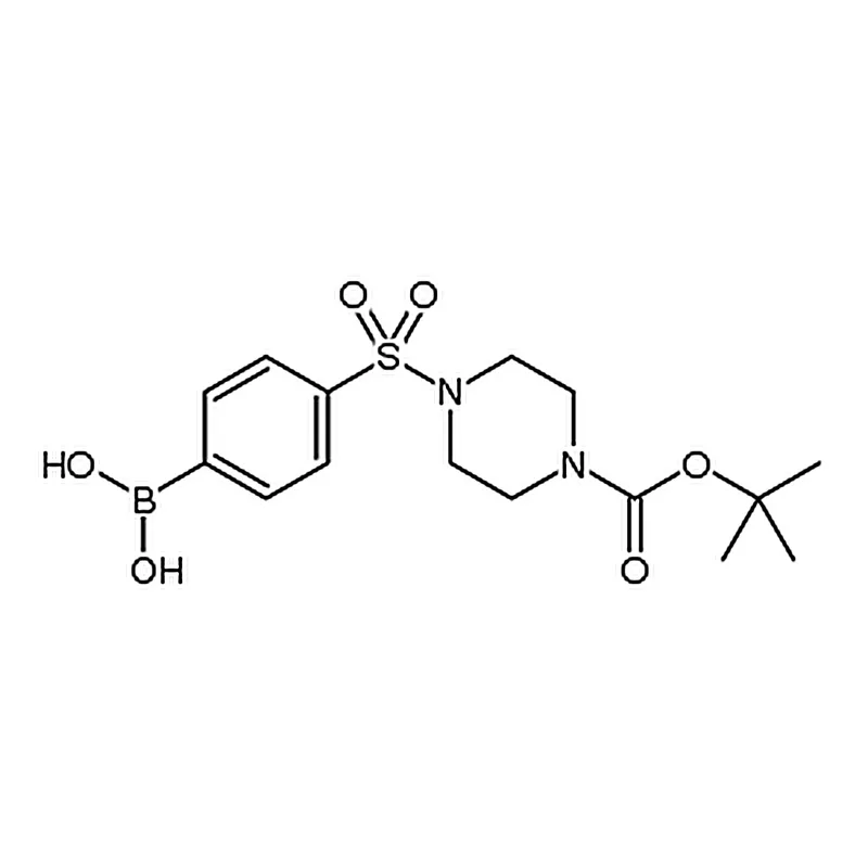 RHAWN 4-(4-(tert-Butoxycarbonyl)piperazin-1-ylsulfonyl)phenylboronic acid