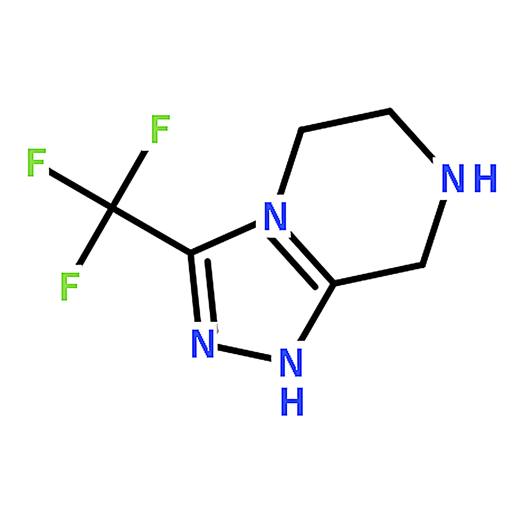 RHAWN 3-(Trifluoromethyl)-5,6,7,8-tetrahydro-[1,2,4]triazolo[4,3-a]pyrazine