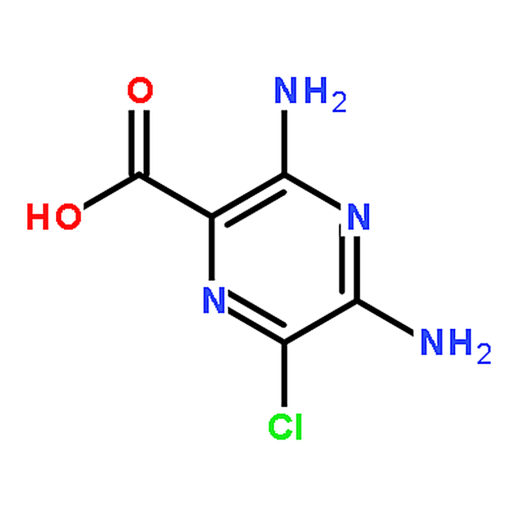 RHAWN 3,5-Diamino-6-chloropyrazine-2-carboxylic acid