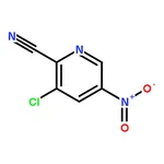 RHAWN 3-Chloro-5-nitropicolinonitrile