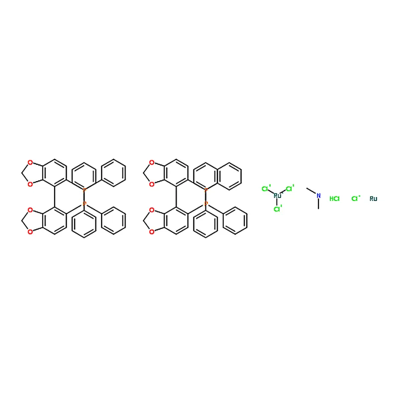 RHAWN Dimethylammonium Dichlorotri(┢-chloro)bis[(S)-(-)-5,5'-bis(diphenylphosphino)-4,4'-bi-1,3-be