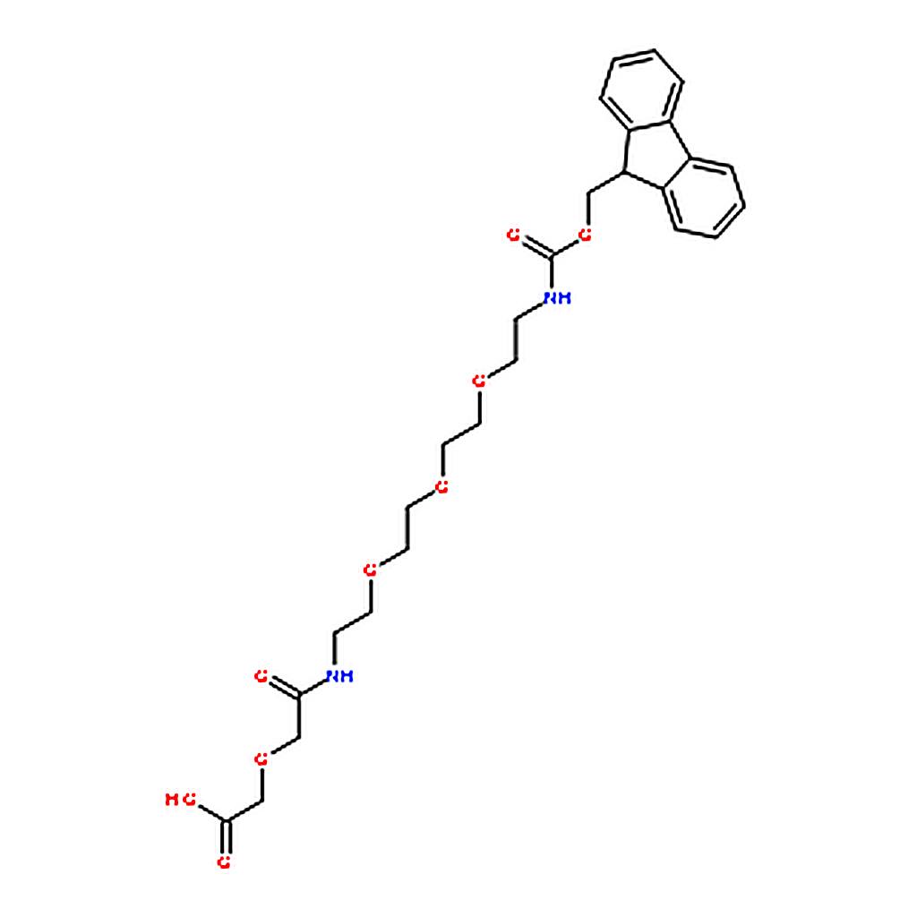 RHAWN 17-(Fmoc-amino)-5-oxo-6-aza-3，9，12，15-tetraoxaheptadecanoic Acid