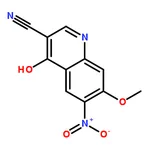 RHAWN 4-Hydroxy-7-Methoxy-6-Nitroquinoline-3-Carbonitrile