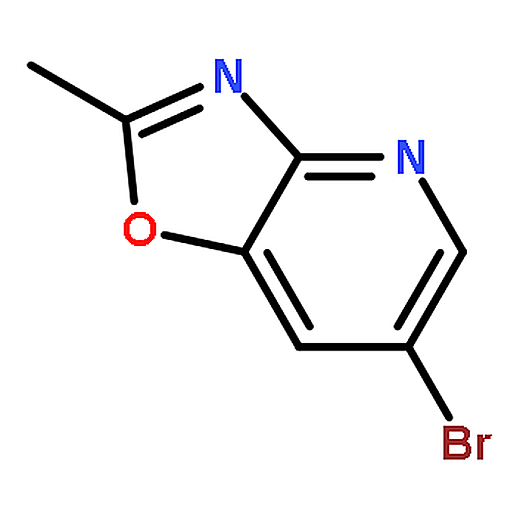 RHAWN 6-Bromo-2-methyloxazolo[4,5-b]pyridine