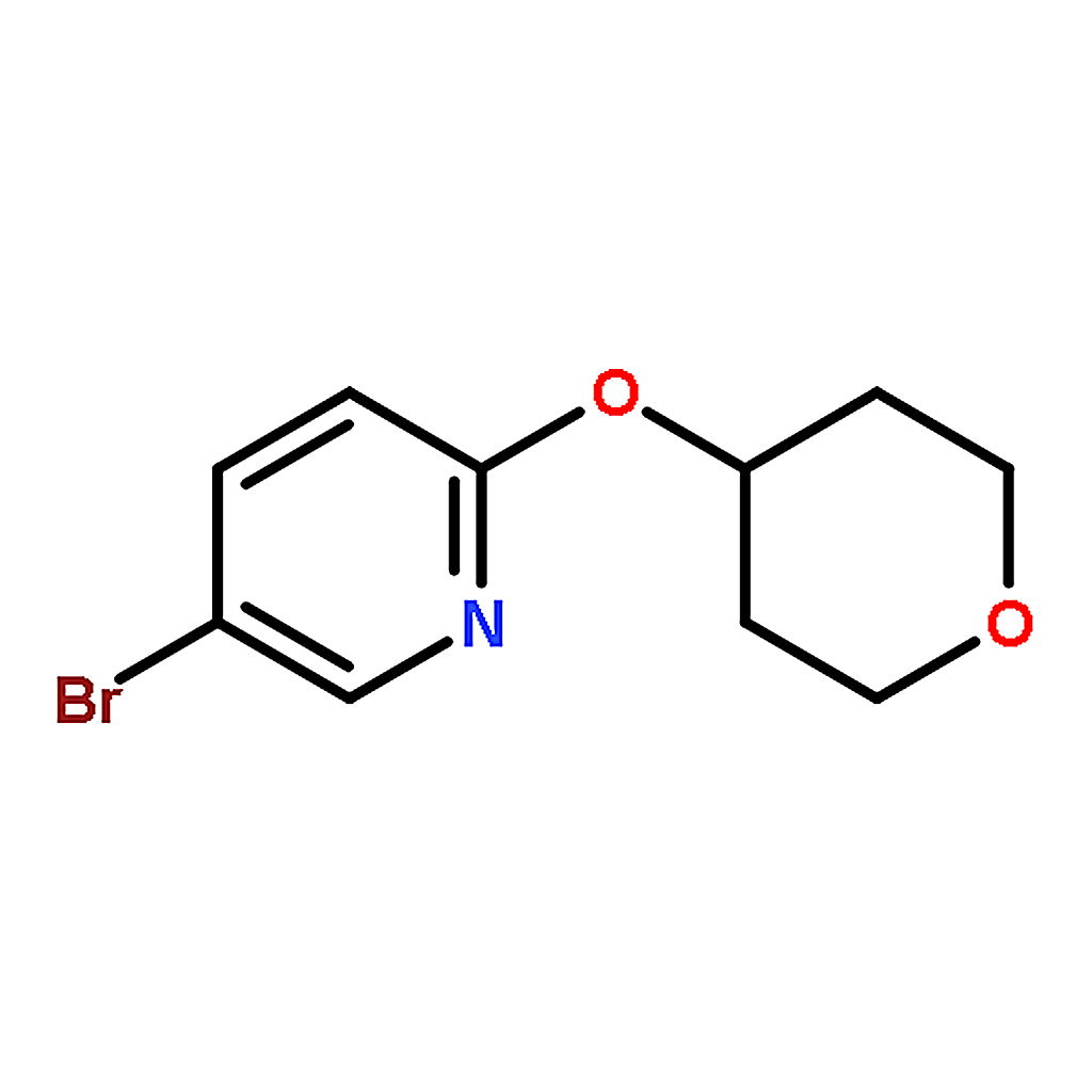 RHAWN 5-Bromo-2-((tetrahydro-2H-pyran-4-yl)oxy)pyridine