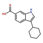 RHAWN 3-Cyclohexyl-1H-indole-6-carboxylic acid