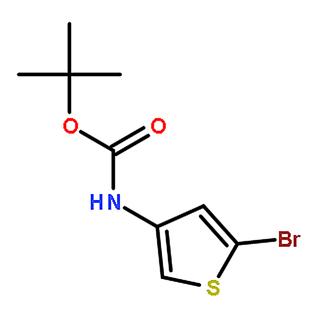 RHAWN 2-Bromo-4-(N-tert-butyloxycarbonylamino)thiophene