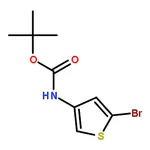 RHAWN 2-Bromo-4-(N-tert-butyloxycarbonylamino)thiophene
