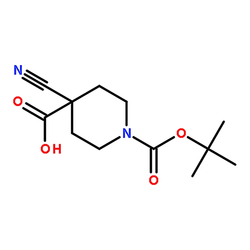 RHAWN 1-(tert-Butoxycarbonyl)-4-cyanopiperidine-4-carboxylic acid