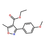 RHAWN Ethyl 3-(4-Methoxyphenyl)-5-methylisoxazole-4-carboxylate