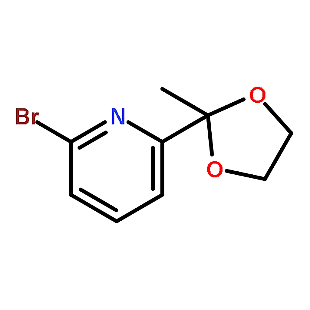 RHAWN 2-Bromo-6-(2-Methyl-1,3-Dioxolan-2-yl)Pyridine