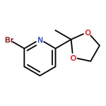RHAWN 2-Bromo-6-(2-Methyl-1,3-Dioxolan-2-yl)Pyridine