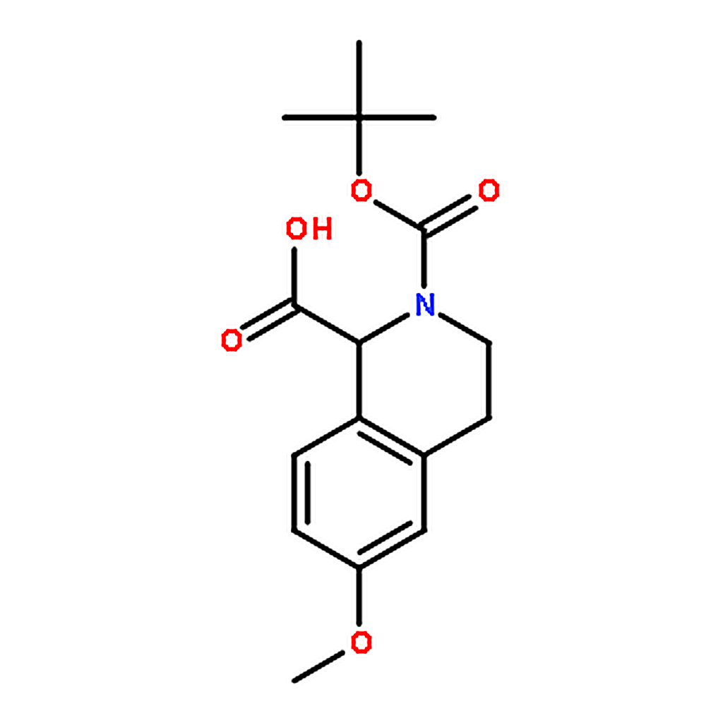 RHAWN 2-(tert-Butoxycarbonyl)-6-methoxy-1,2,3,4-tetrahydroisoquinoline-1-carboxylic acid