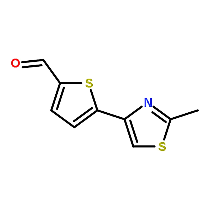RHAWN 5-(2-Methylthiazol-4-yl)thiophene-2-carbaldehyde
