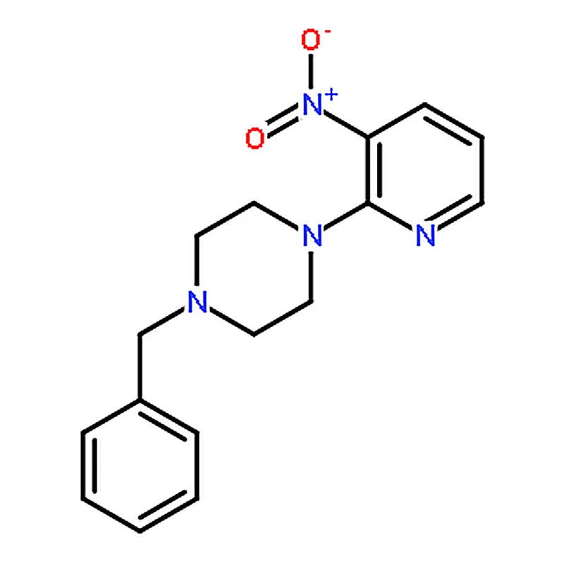 RHAWN 1-Benzyl-4-(3-nitropyridin-2-yl)piperazine