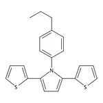 RHAWN 1-(4-Propylphenyl)-2,5-di(2-thienyl)-1H-pyrrole