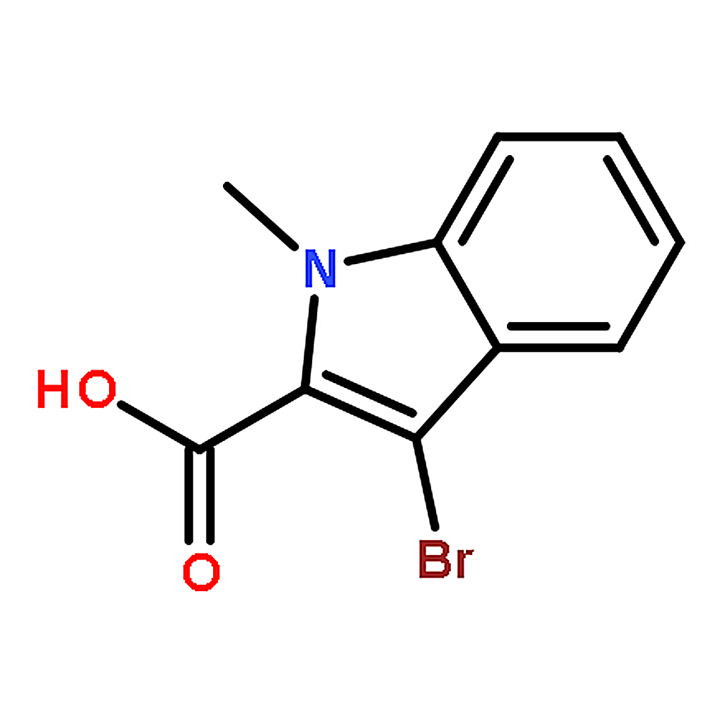 RHAWN 3-Bromo-1-methyl-1H-indole-2-carboxylic acid
