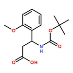 RHAWN (S)-3-((tert-Butoxycarbonyl)amino)-3-(2-methoxyphenyl)propanoic acid