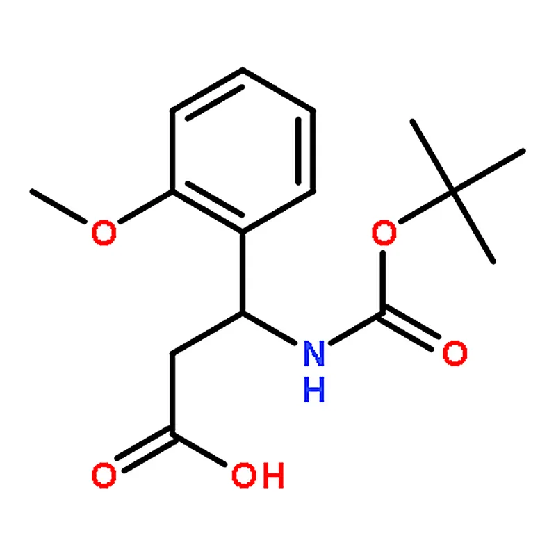 RHAWN (S)-3-((tert-Butoxycarbonyl)amino)-3-(2-methoxyphenyl)propanoic acid