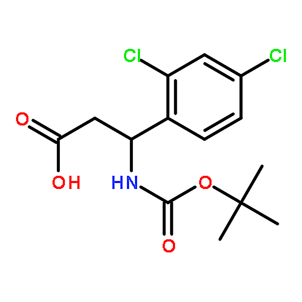 RHAWN (S)-3-((tert-Butoxycarbonyl)amino)-3-(2,4-dichlorophenyl)propanoic acid