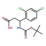 RHAWN (S)-3-((tert-Butoxycarbonyl)amino)-3-(2,4-dichlorophenyl)propanoic acid