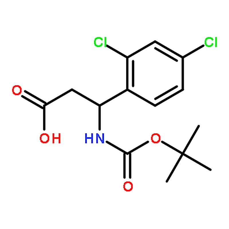 RHAWN (S)-3-((tert-Butoxycarbonyl)amino)-3-(2,4-dichlorophenyl)propanoic acid
