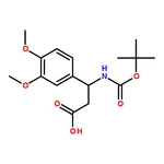 RHAWN (S)-3-((tert-Butoxycarbonyl)amino)-3-(3,4-dimethoxyphenyl)propanoic acid