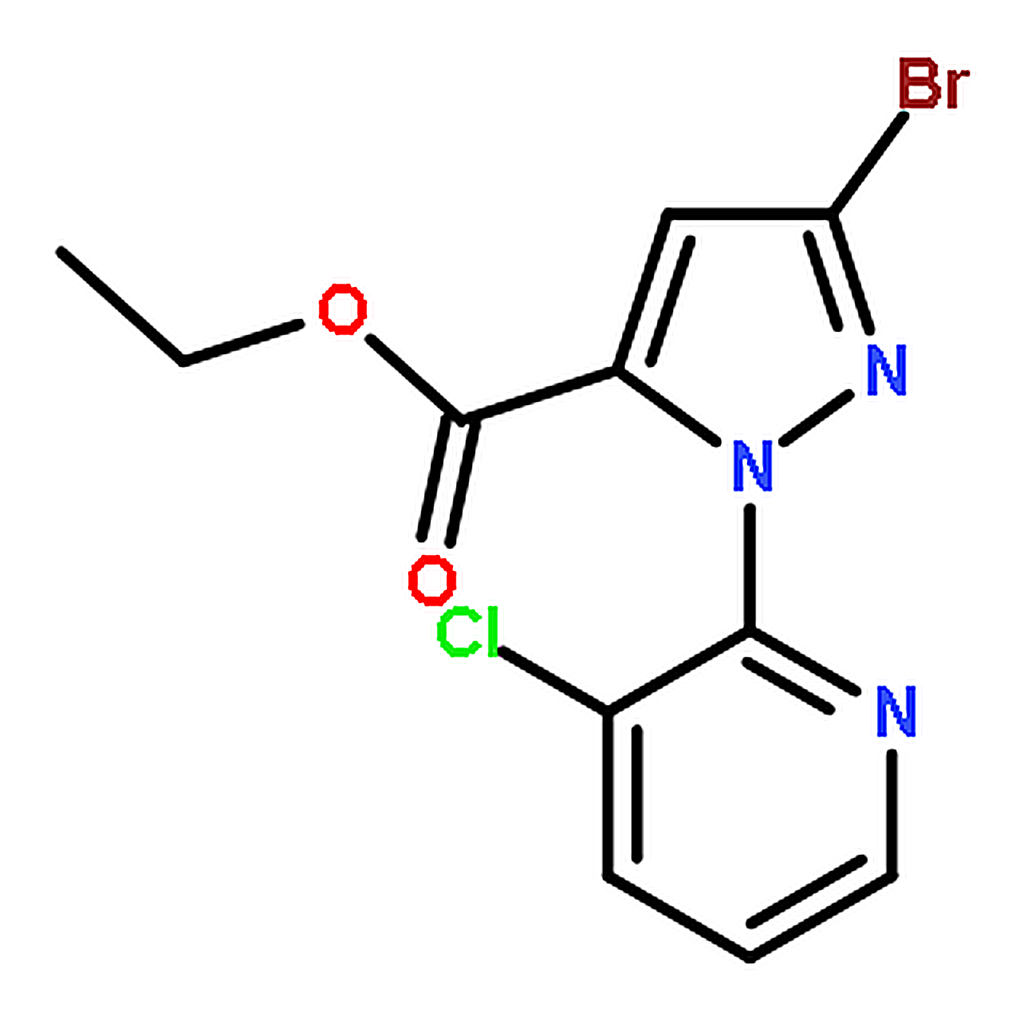 RHAWN ETHYL 3-BROMO-1-(3-CHLOROPYRIDIN-2-YL)-1H-PYRAZOLE-5-CARBOXYLATE